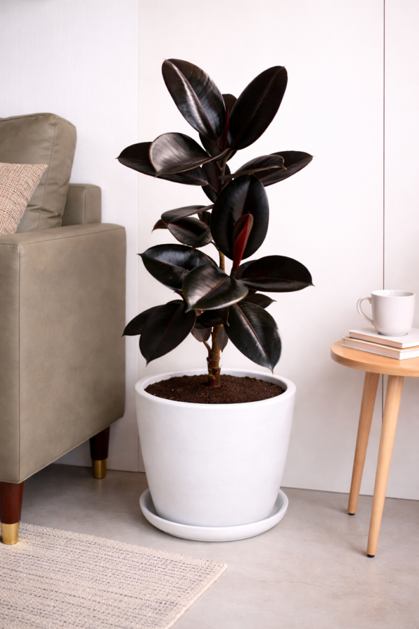 Black Rubber Plant